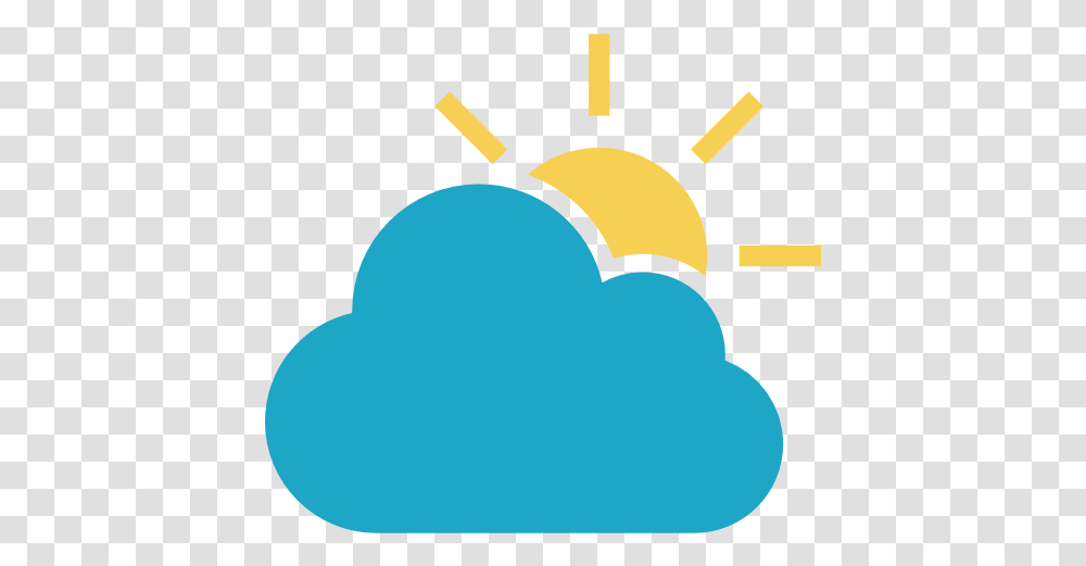 Sunny Clouds Clipart 44 Photos Sunny But Cloudy Symbol, Outdoors, Nature, Text, Pac Man Transparent Png