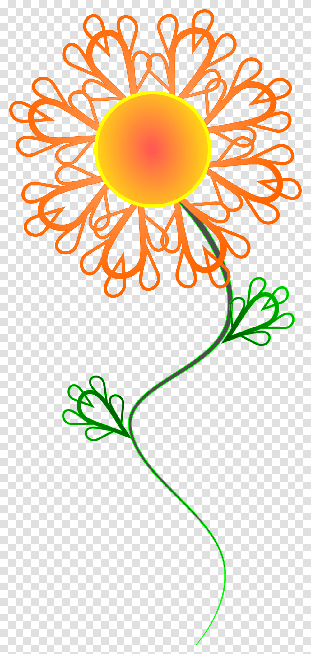 Sunny Crazy Flower Clip Arts Clip Art, Floral Design, Pattern Transparent Png