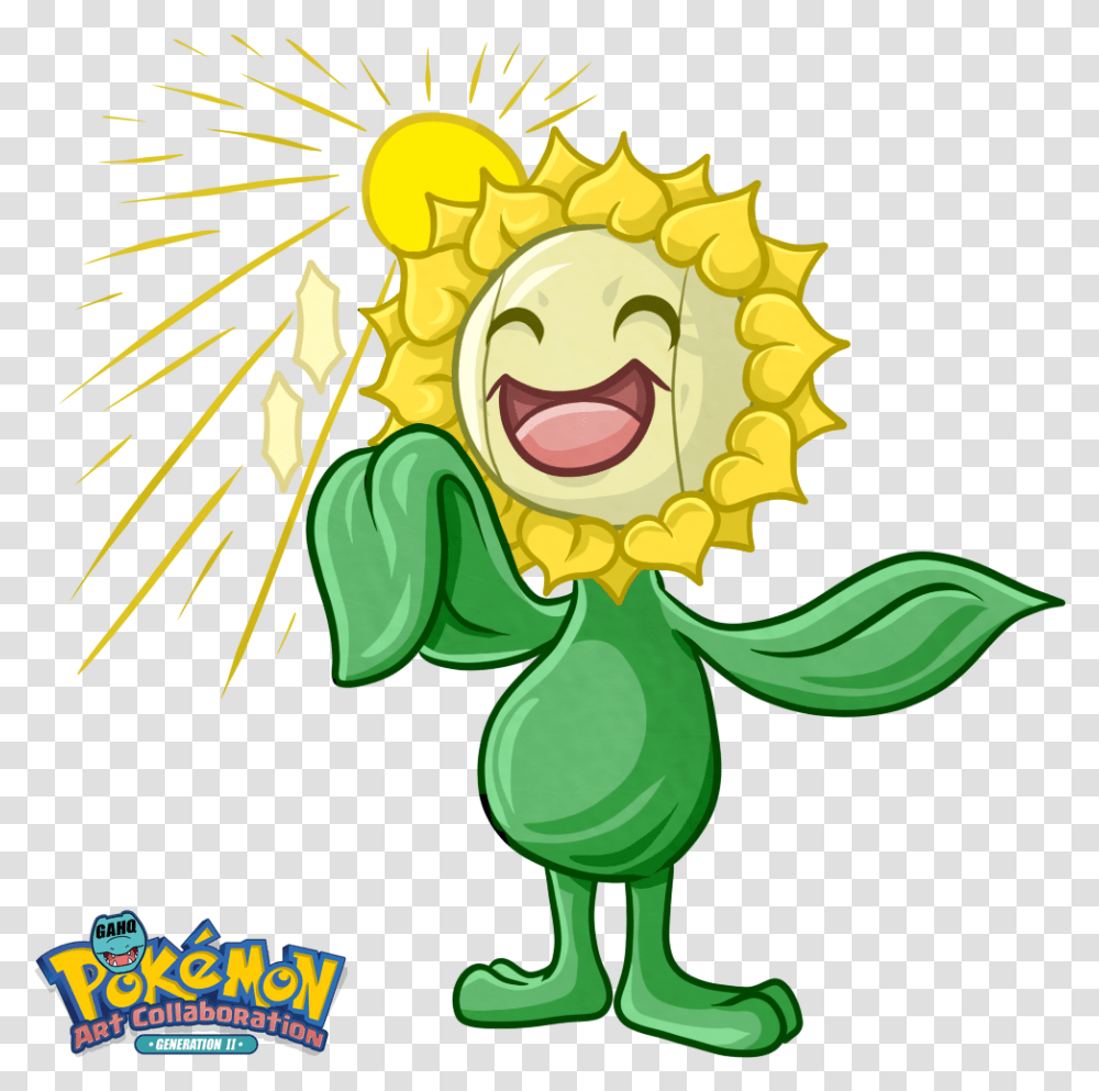 Sunny Day Sunny Pokemon, Plant, Elf, Poster, Advertisement Transparent Png