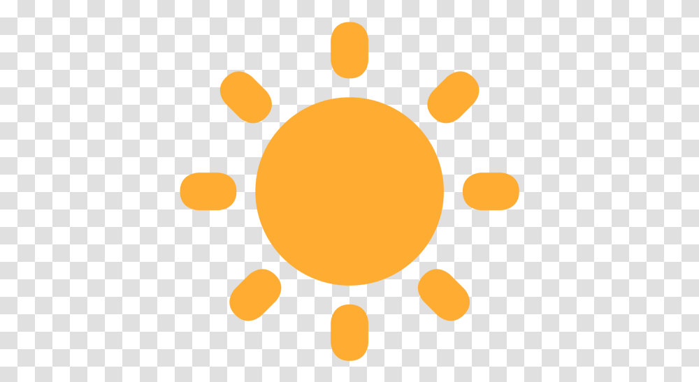 Sunny Icon Emoji Twitter, Outdoors, Nature, Sky, Sunrise Transparent Png