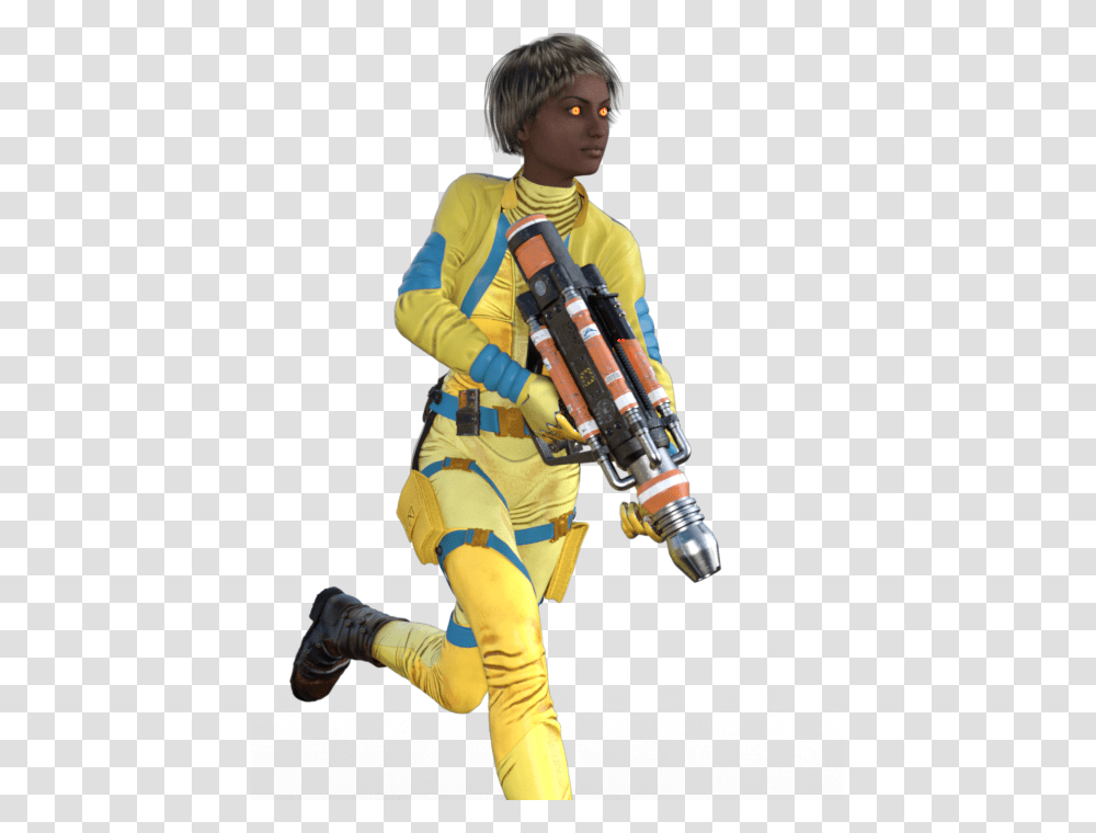 Sunny Sky Gun, Person, People, Costume Transparent Png
