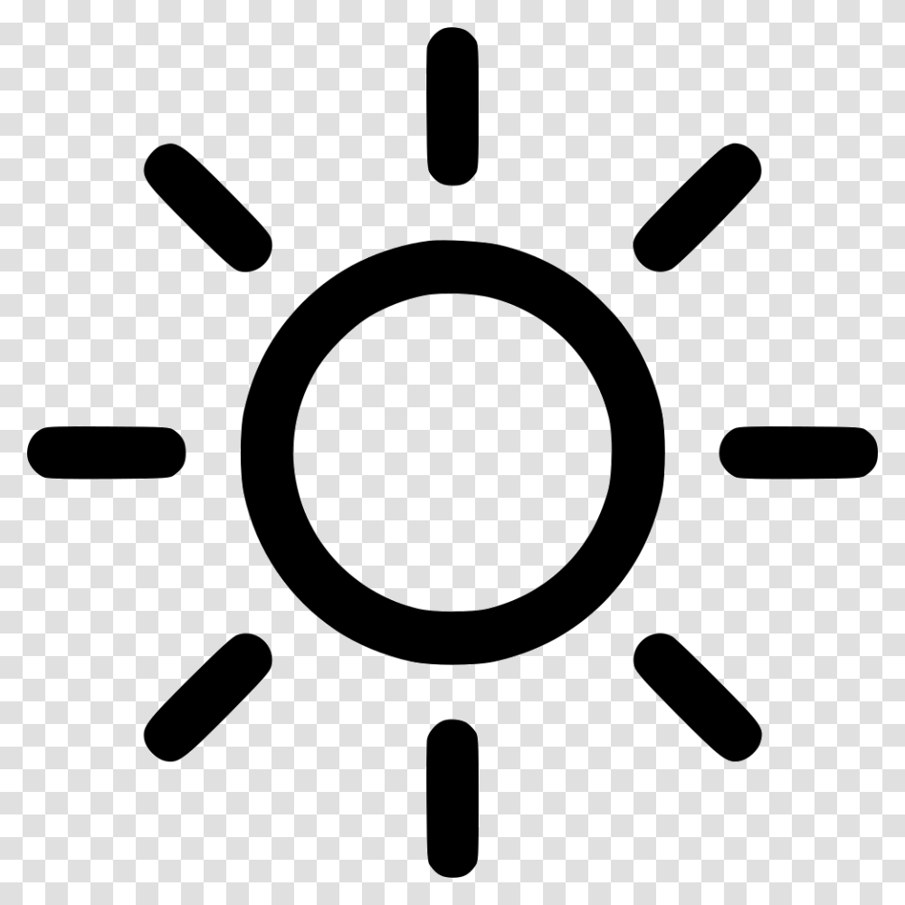 Sunny Sun Icon Svg, Stencil, Machine, Appliance, Cooker Transparent Png