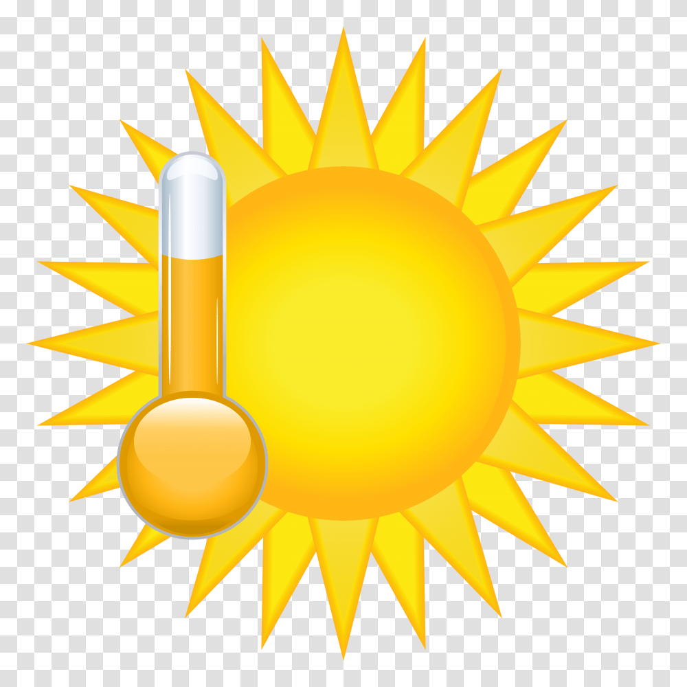 Sunny Weather Icon Clip Art, Gold, Sky, Outdoors, Nature Transparent Png