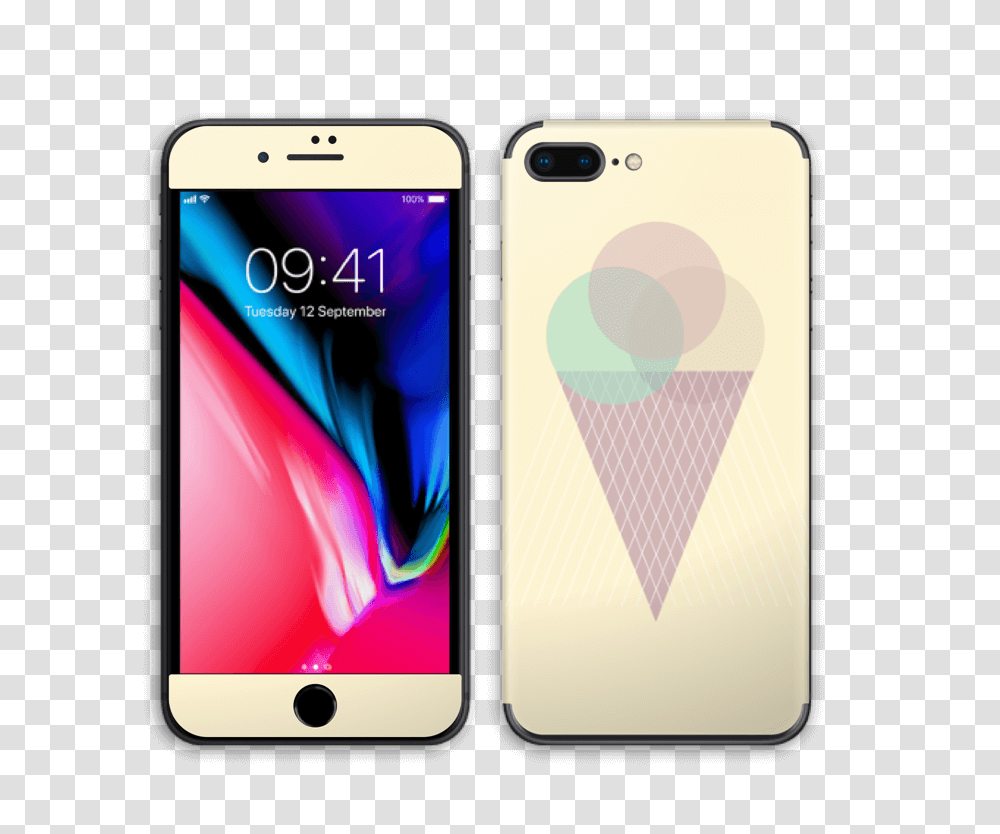 Sunny Yellow Ice Cream, Mobile Phone, Electronics, Cell Phone, Iphone Transparent Png