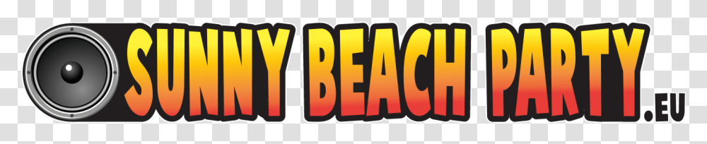 Sunnybeach Party Orange, Number, Word Transparent Png