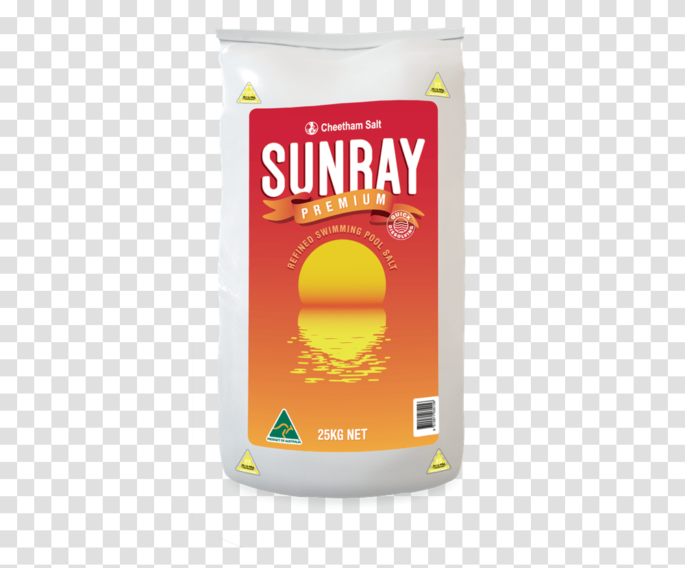 Sunray 25kg Premium Pool Salt Hair Care, Food, Syrup, Seasoning, Poster Transparent Png