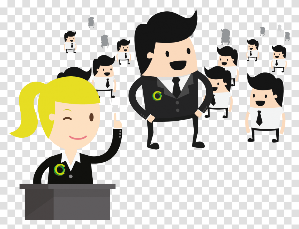 Sunrise Clipart Human Environment Interaction Animated, Person, Crowd, Audience, People Transparent Png