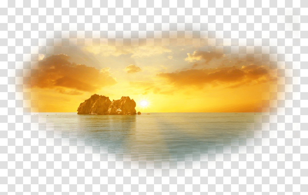 Sunrise File Clipart Sunrise, Land, Outdoors, Nature, Shoreline Transparent Png