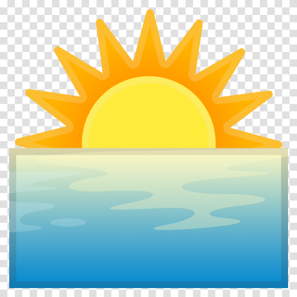 Sunrise Icon Sunrise Emoji, Outdoors, Nature, Fire, Flame Transparent Png