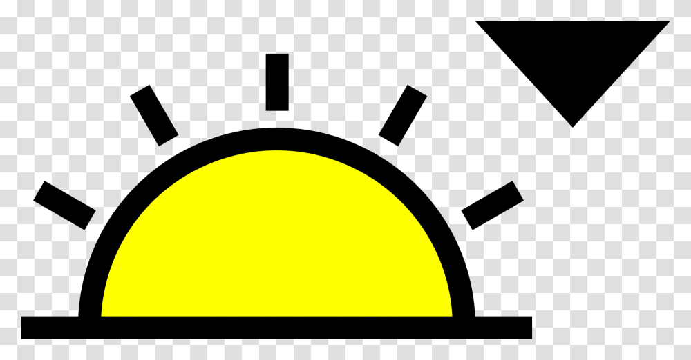 Sunrise Sun Set Uv Protection Icon, Logo, Trademark, Light Transparent Png