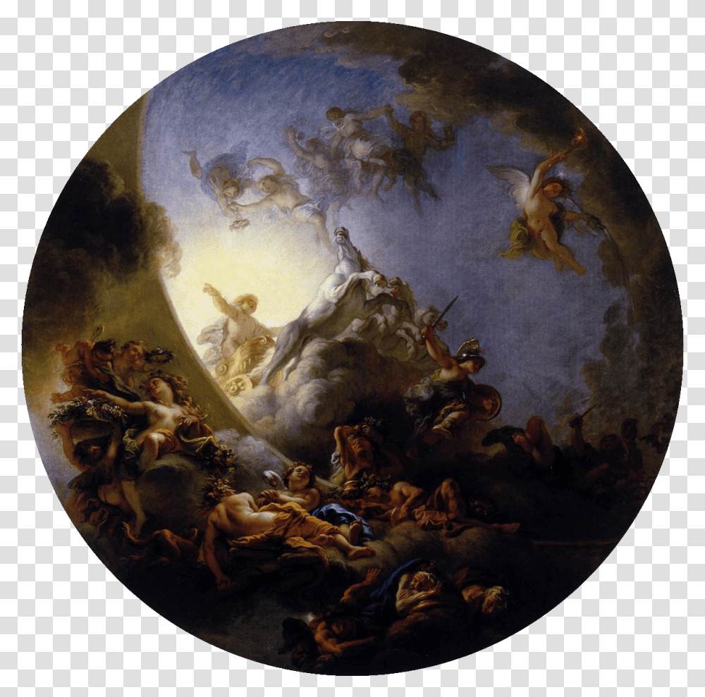 Sunrise With The Chariot Of Apollo, Painting, Outer Space, Astronomy Transparent Png
