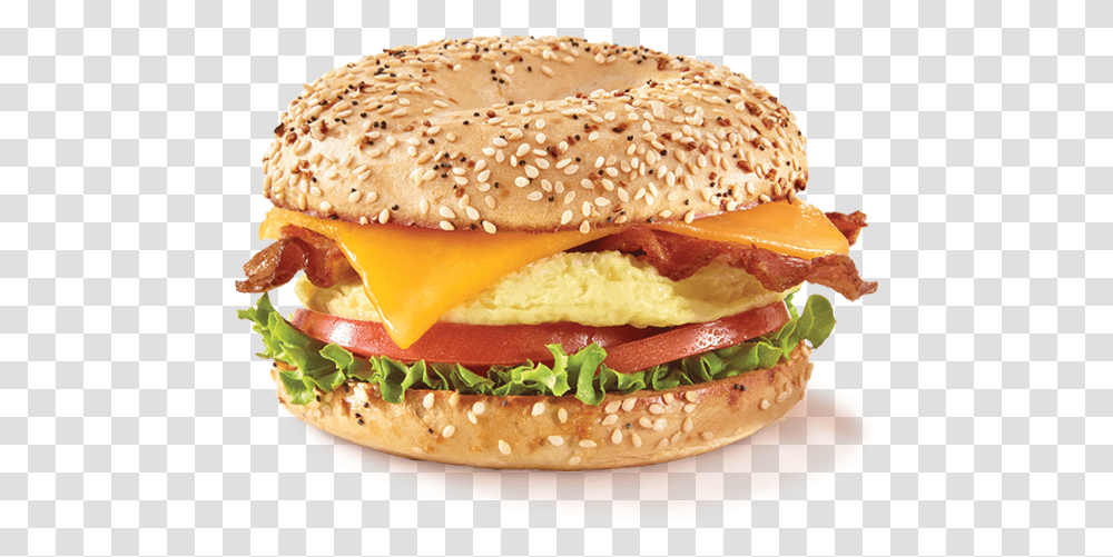 Sunriser Bagel Breakfast Sandwich, Burger, Food, Bread, Bun Transparent Png
