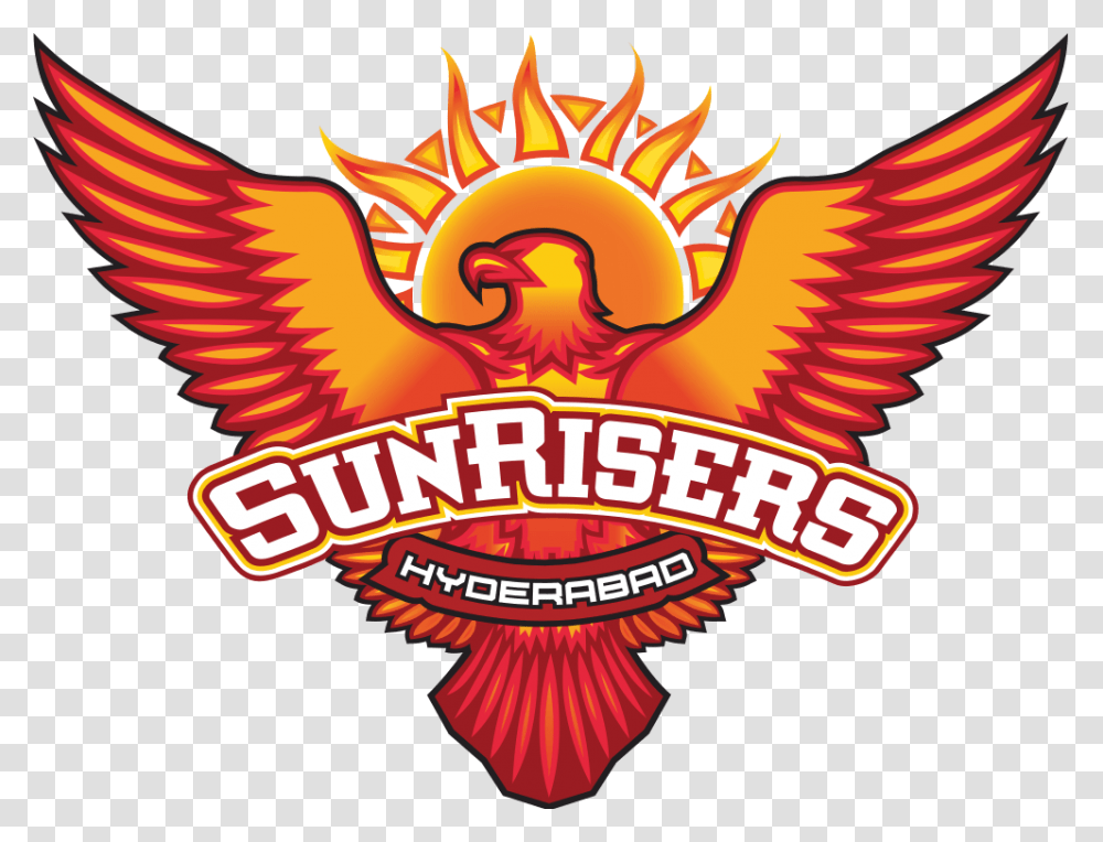 Sunrisers Hyderabad Logo, Emblem, Eagle, Bird Transparent Png