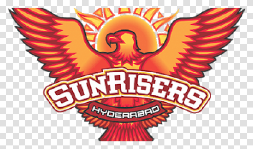 Sunrisers Hyderabad Srh Logo And Tagline Sunrisers Hyderabad Logo, Symbol, Poster, Advertisement, Crowd Transparent Png