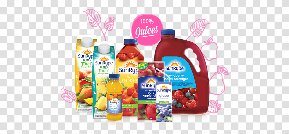 Sunrype Sunrype Canada, Juice, Beverage, Food, Plant Transparent Png