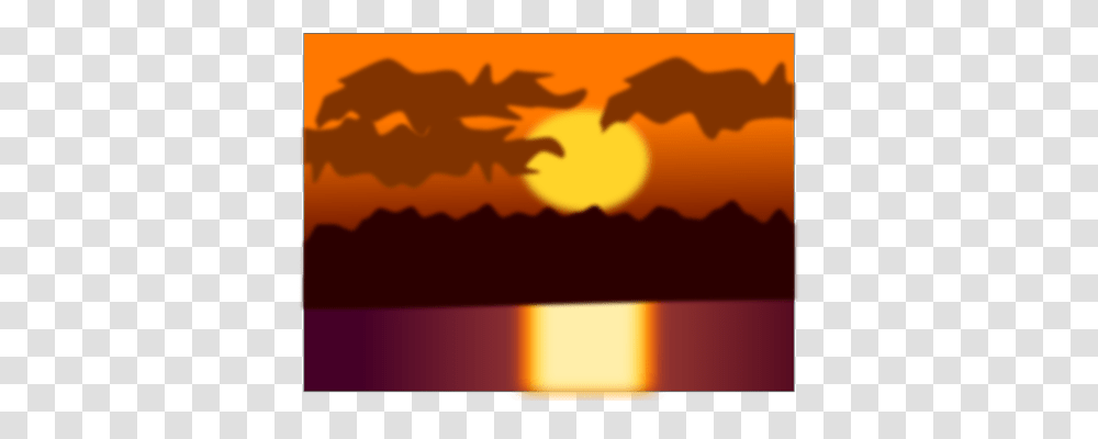 Sunset Nature, Outdoors, Leaf, Plant Transparent Png