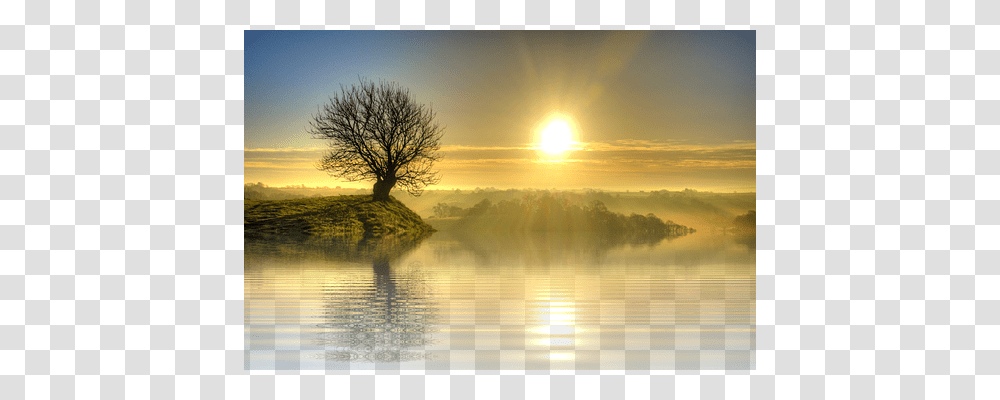 Sunset Nature, Outdoors, Flare, Light Transparent Png