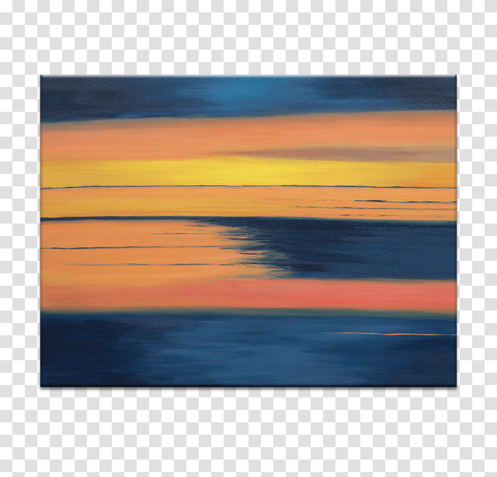 Sunset Artist Lane, Canvas, Painting, Screen, Electronics Transparent Png