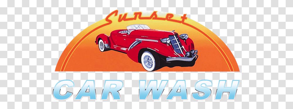 Sunset Car Wash Automatic & Self Serve Antique Car, Vehicle, Transportation, Tire, Wheel Transparent Png