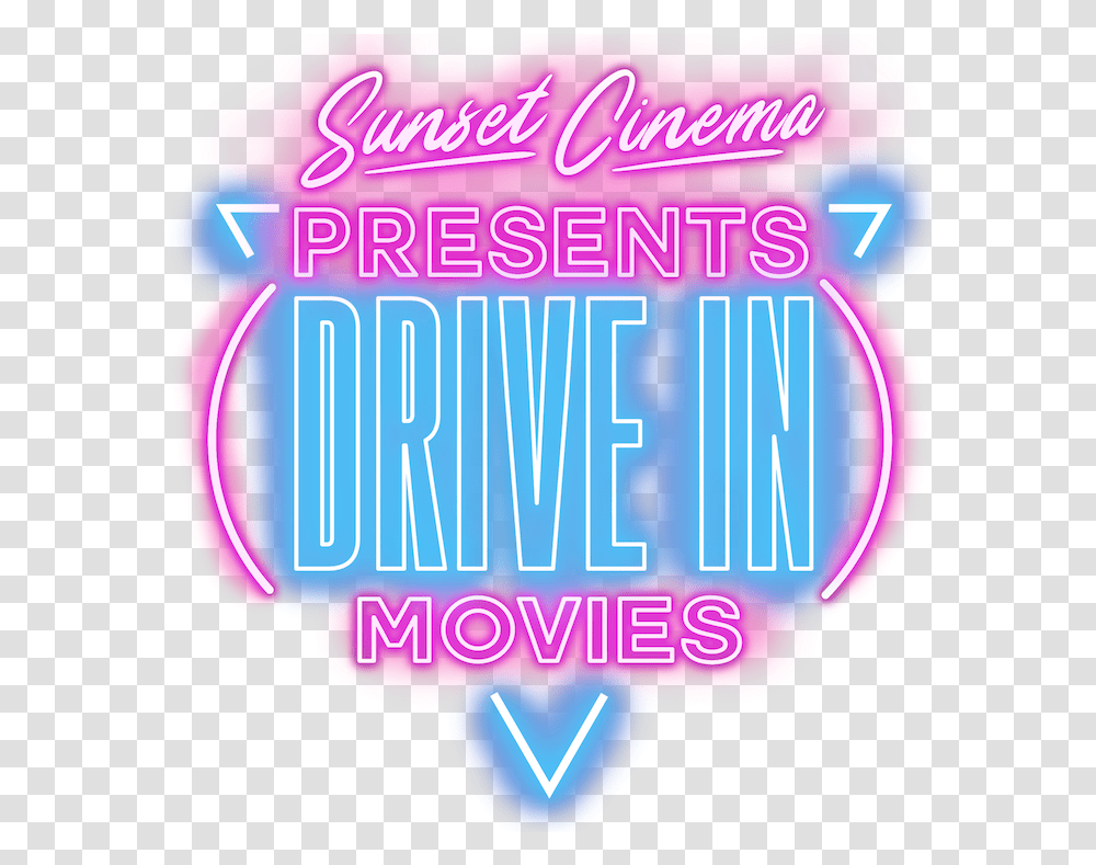 Sunset Cinema - The Best London Drive Through Girly, Text, Purple, Graphics, Art Transparent Png