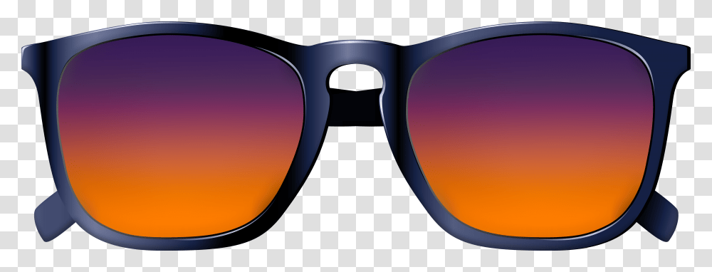 Sunset Colors Image Colored Glasses, Sunglasses, Accessories, Accessory, Goggles Transparent Png