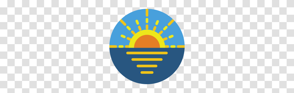Sunset Icon Myiconfinder, Logo, Trademark, Balloon Transparent Png