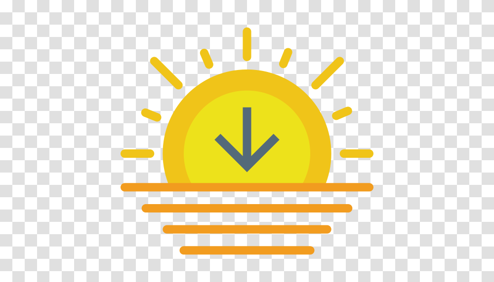 Sunset Icon, Outdoors, Nature, Car, Vehicle Transparent Png