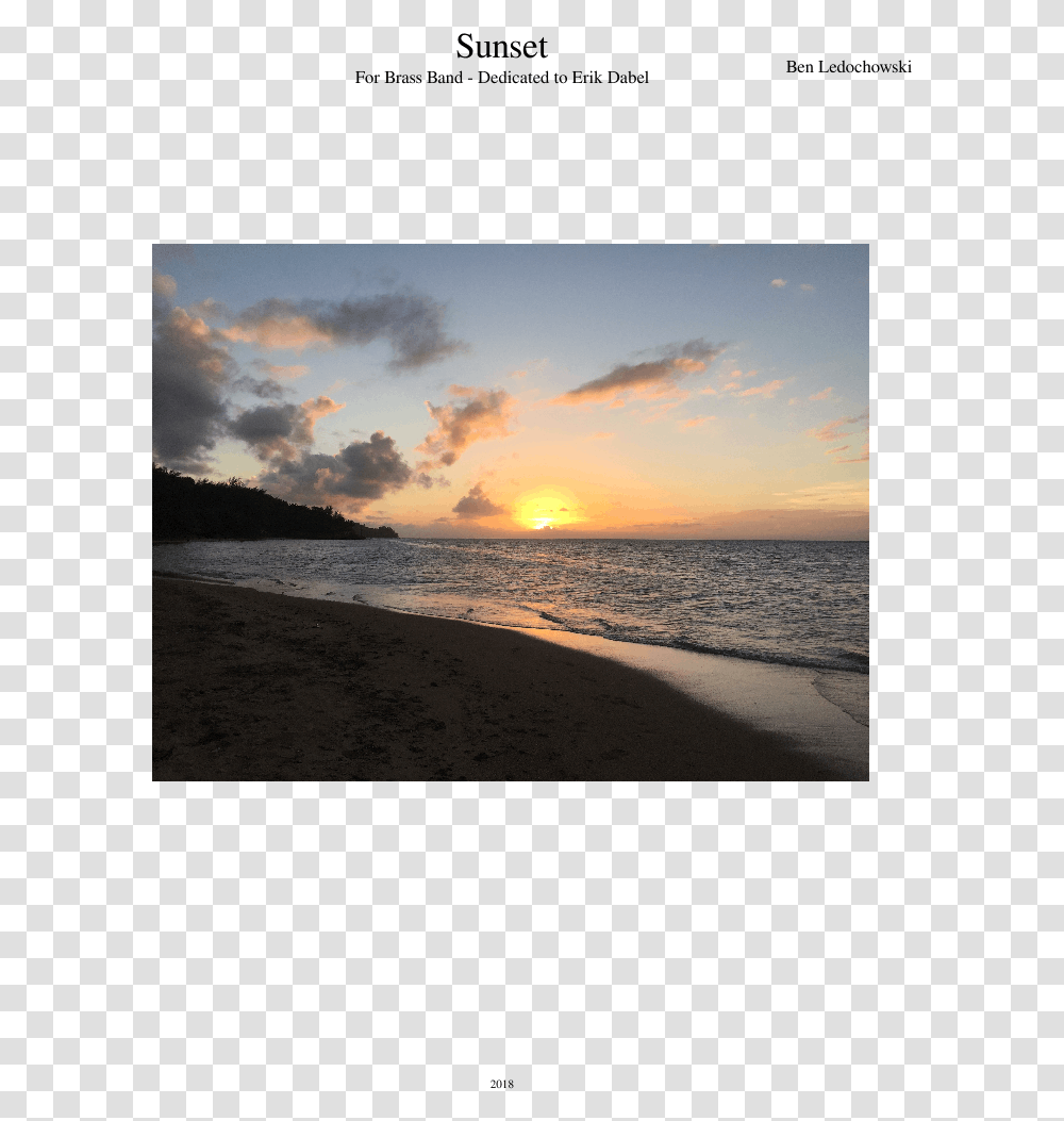 Sunset, Nature, Outdoors, Shoreline, Water Transparent Png