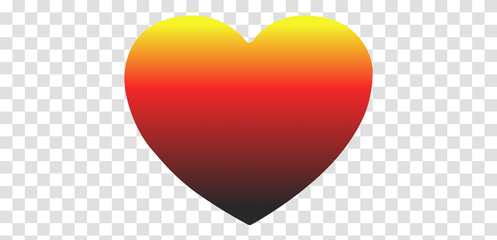 Sunset Ombre Heart Cartoon Jingfm, Balloon Transparent Png