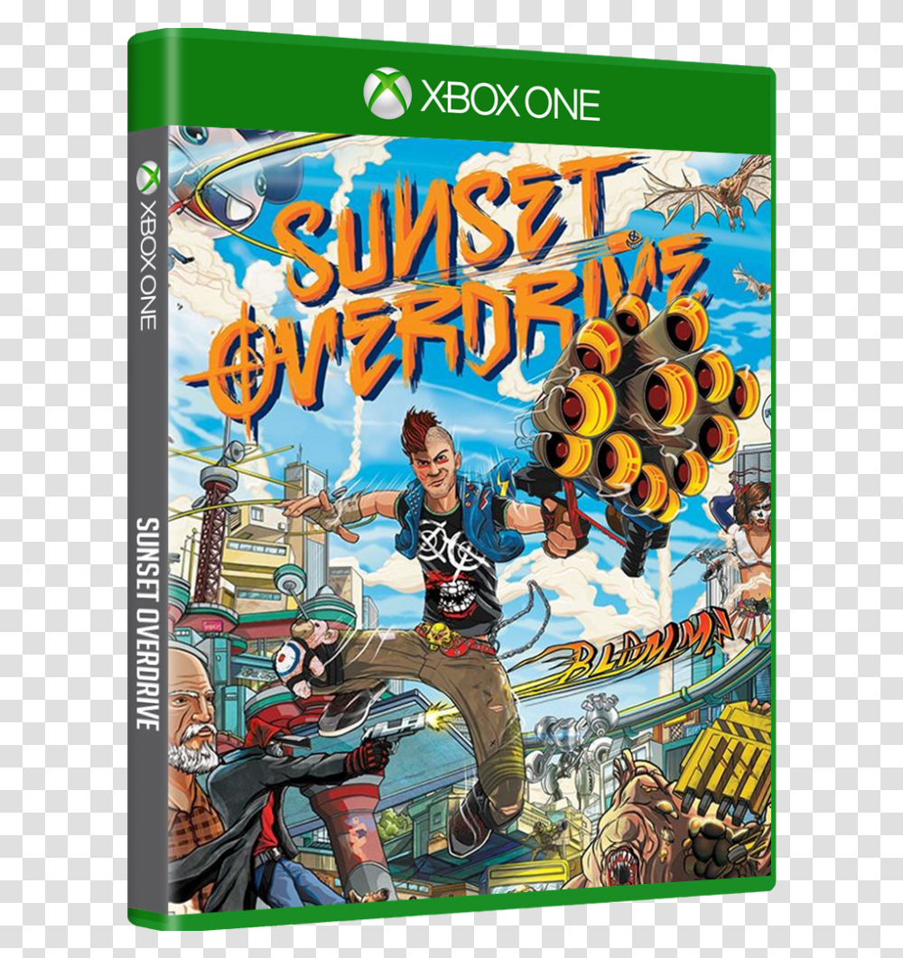 Sunset Overdrive Xbox One Sunset Overdrive Xbox One, Person, Human, Book, Paper Transparent Png