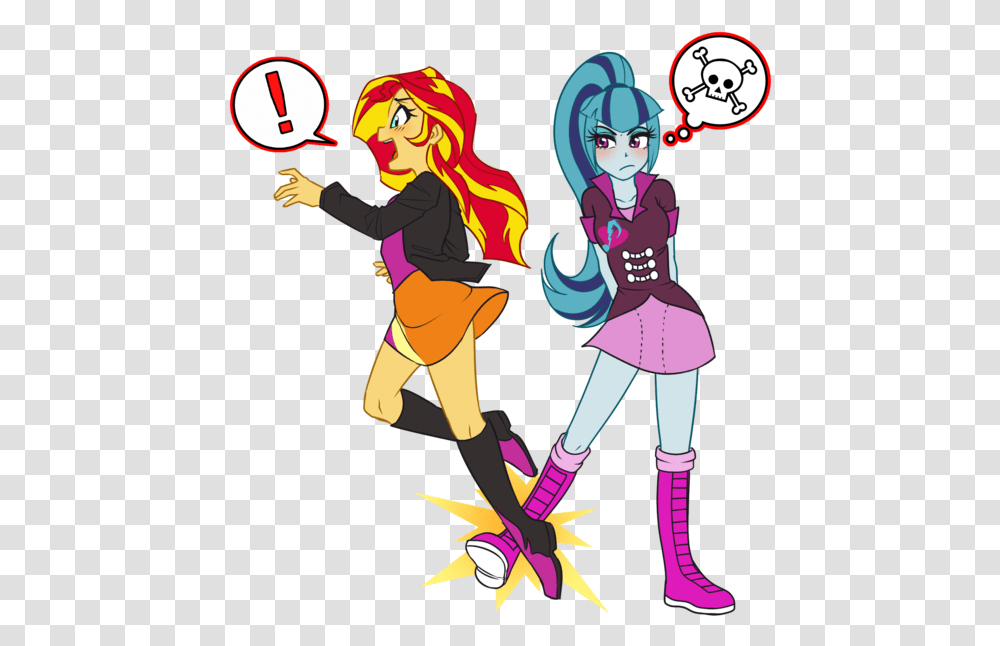 Sunset Shimmer, Person, Comics, Book Transparent Png