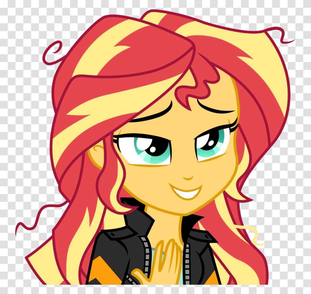 Sunset Shimmer Picture, Face Transparent Png