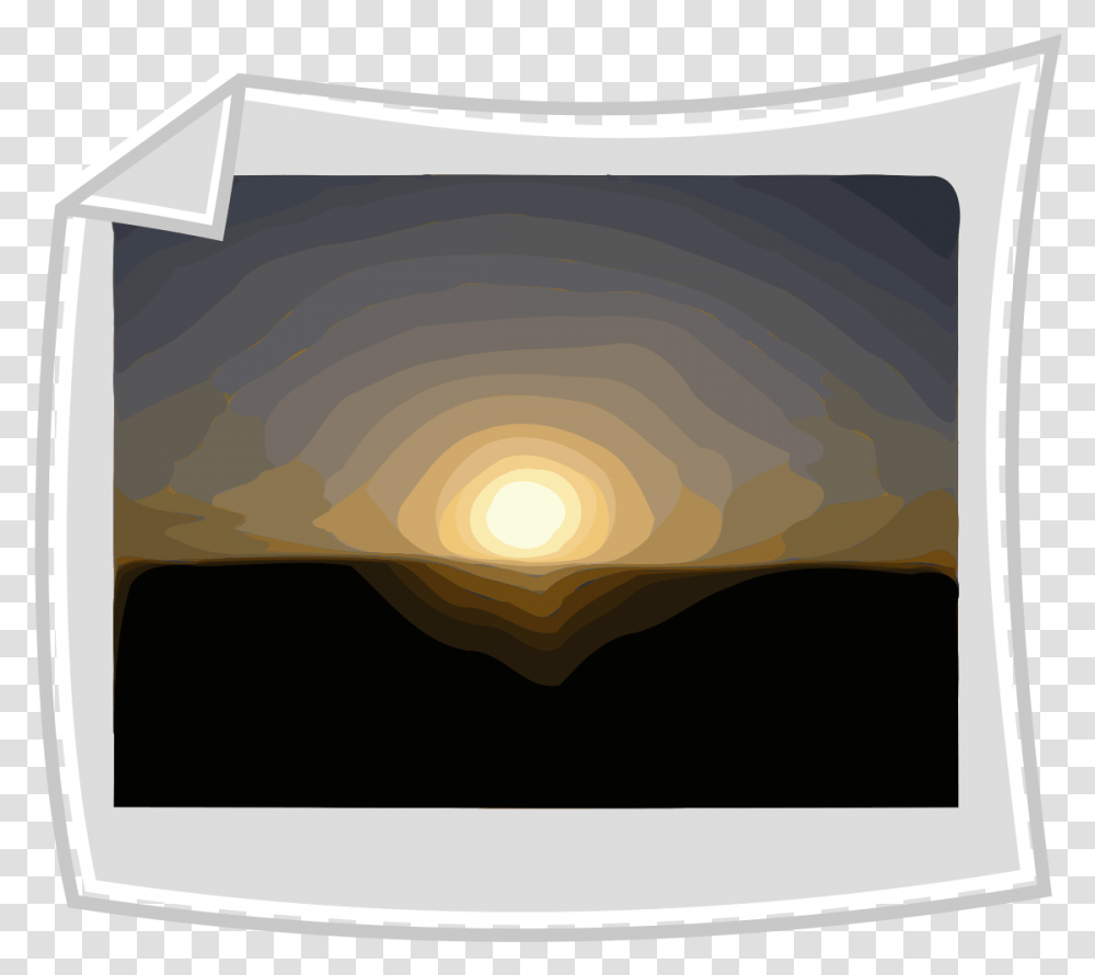 Sunset Sky Upload Image Icon, Scroll, Pillow, Cushion Transparent Png