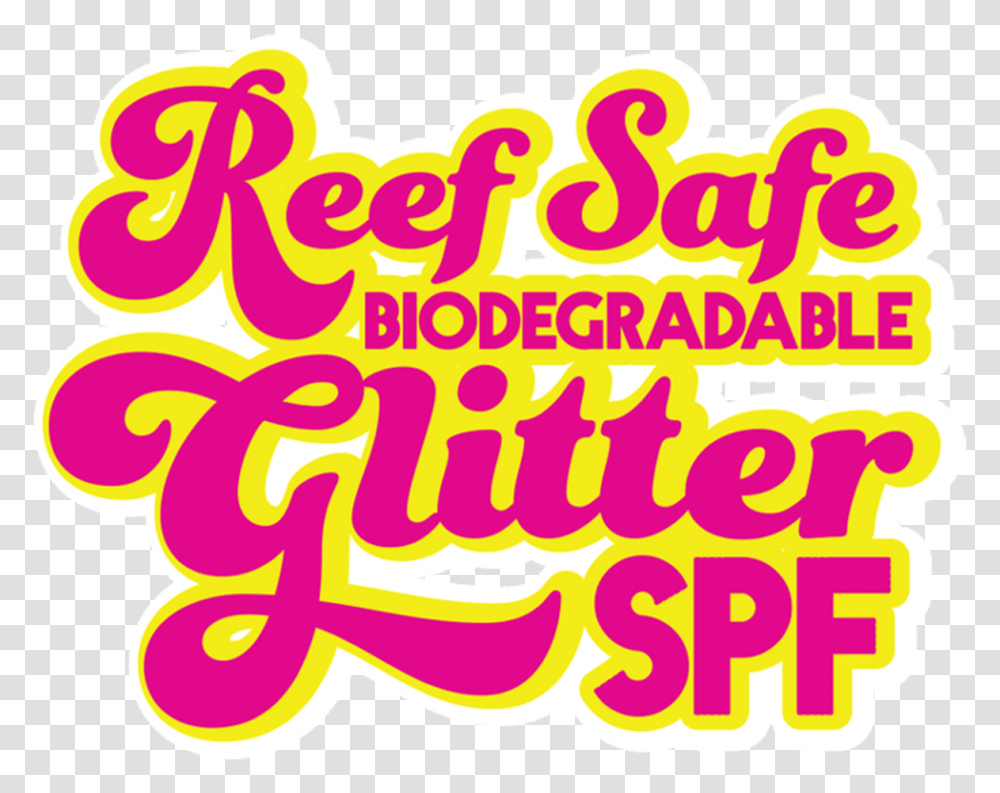 Sunshine Amp Glitter Sea Star Sparkle Sunscreen Biodegradable Calligraphy, Label, Alphabet, Poster Transparent Png
