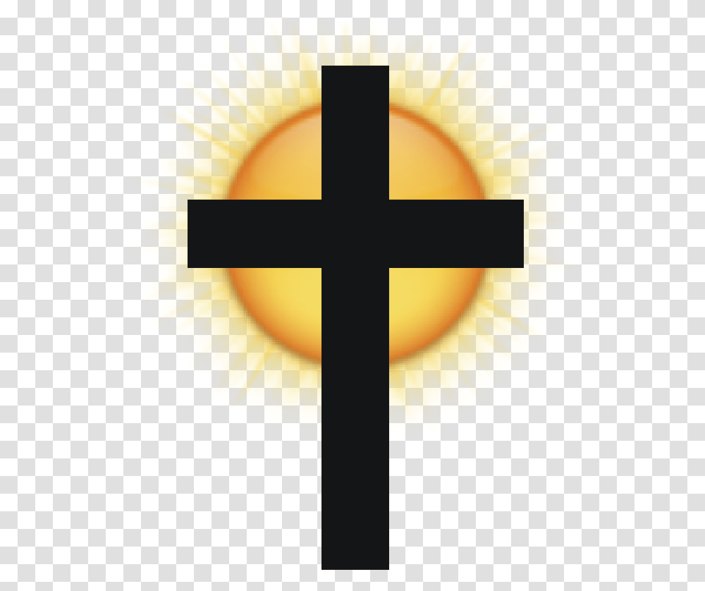 Sunshine Clipart Cross Sun On A Cross, Plant, Logo, Trademark Transparent Png