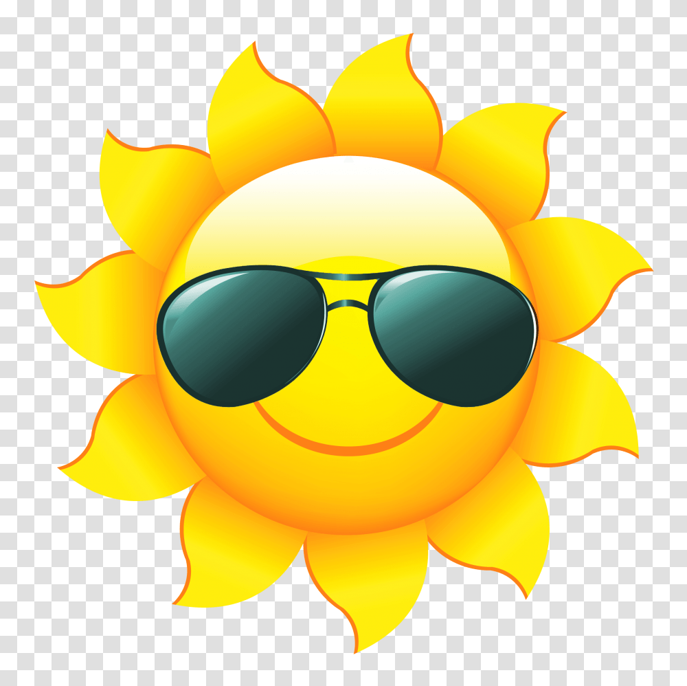 Sunshine Cliparts, Nature, Outdoors, Sky, Sunglasses Transparent Png