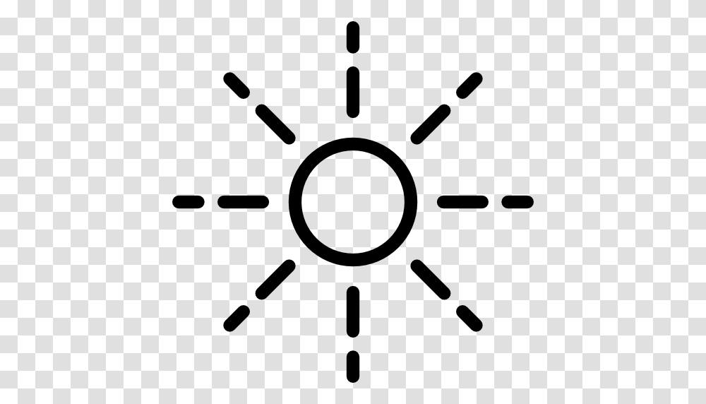 Sunshine Light Star Sunrays Sunlight Icon, Stencil, Machine, Gear Transparent Png