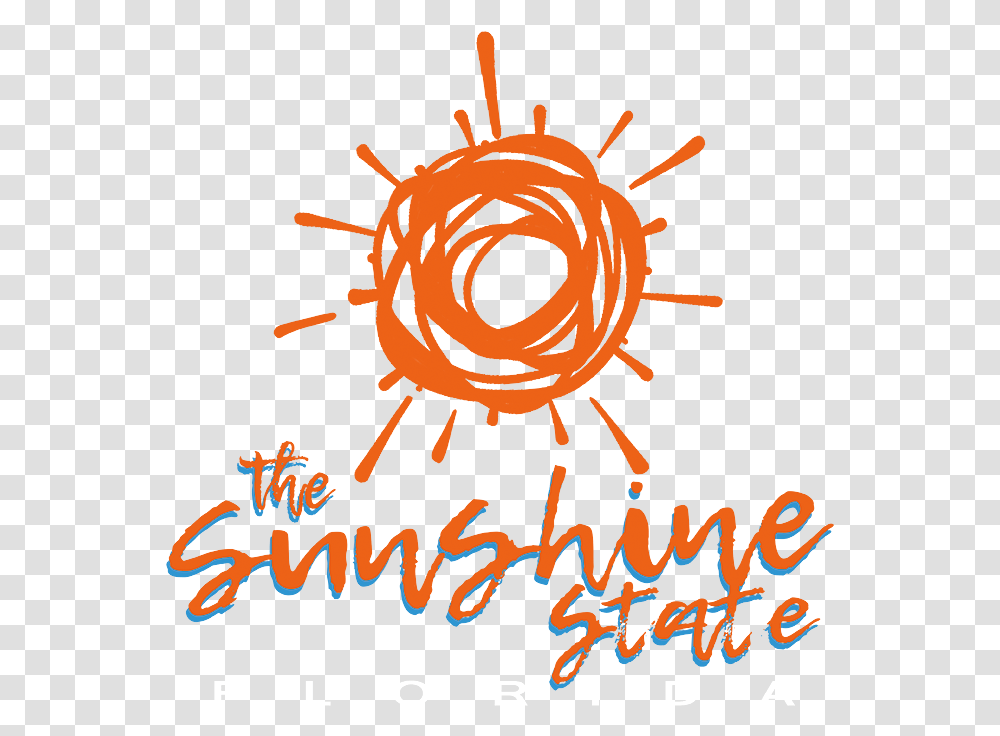 Sunshine State Florida Sun Stock Transfer Life's Brighter Under The Sun, Alphabet, Logo Transparent Png