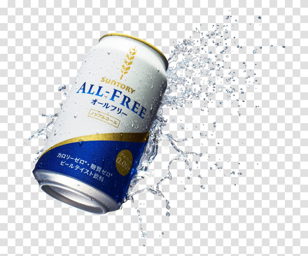 Suntory All Free, Tin, Can, Beverage, Drink Transparent Png