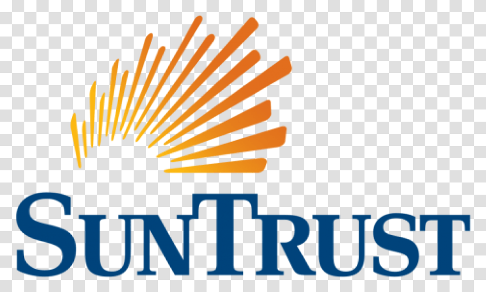 Suntrust Banks Logo And Tagline Suntrust Logo, Metropolis, City, Urban, Building Transparent Png