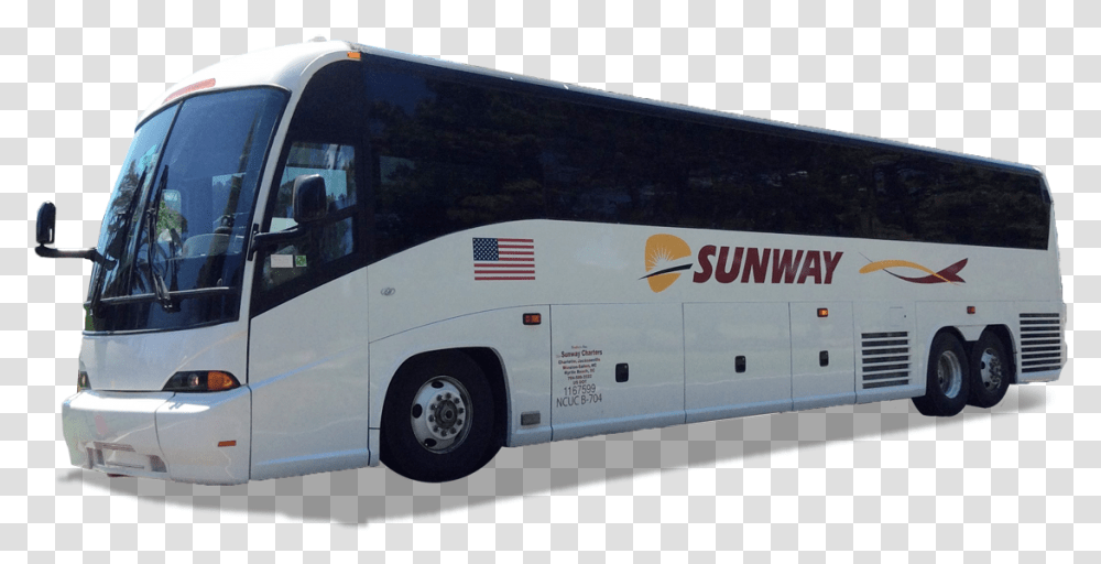 Sunway Charters, Bus, Vehicle, Transportation, Tour Bus Transparent Png