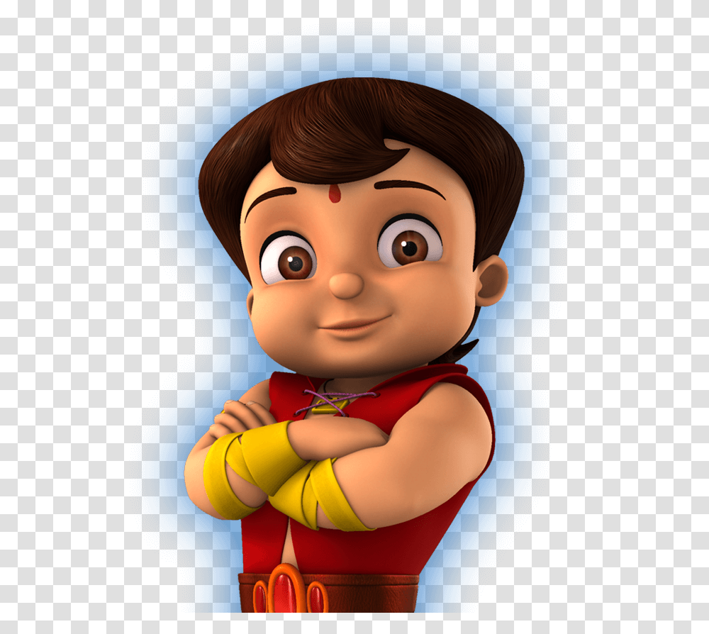 Super Bheem High Resolution Chota Bheem, Doll, Toy, Person, Human Transparent Png