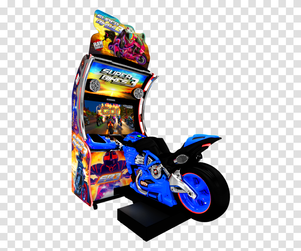 Super Bikes 3 Arcade Game, Wheel, Machine, Motorcycle, Vehicle Transparent Png