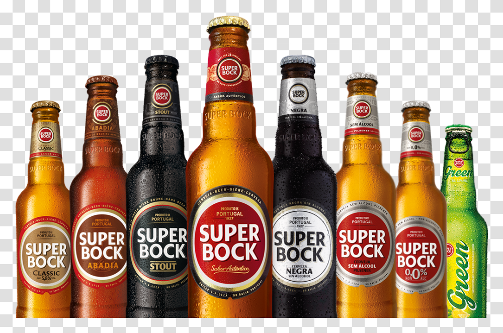 Super Bock Alcohol Percentage, Beer, Beverage, Drink, Bottle Transparent Png