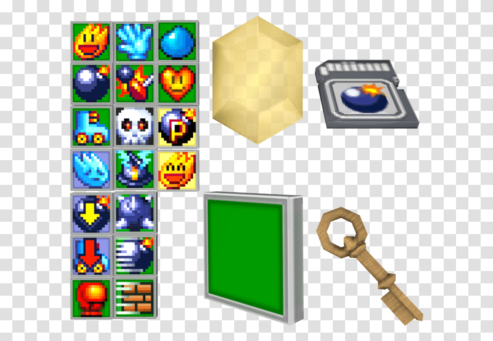 Super Bomberman R Items Transparent Png