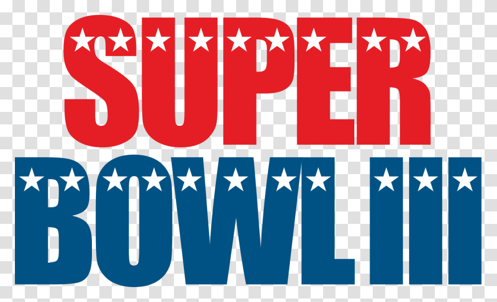 Super Bowl 3 Logo, Alphabet, Word, Label Transparent Png