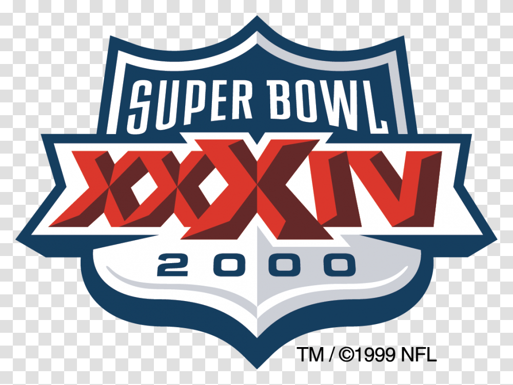 Super Bowl 34 Patch, Advertisement, Poster, Flyer, Paper Transparent Png