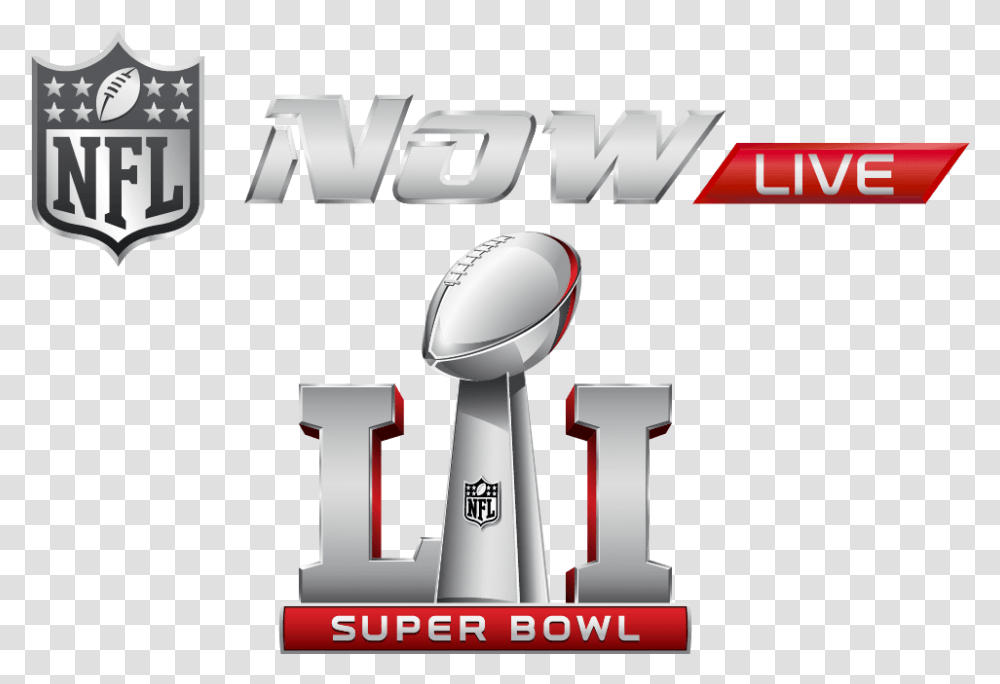 Super Bowl 51 Live Download Kick American Football, Word, Machine, Trophy Transparent Png