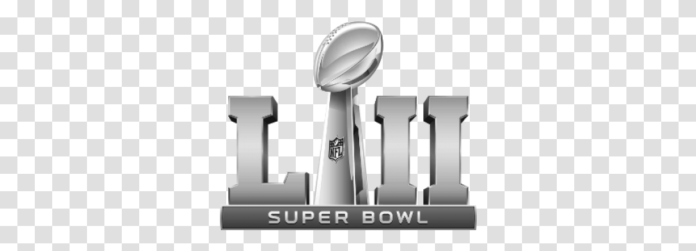 Super Bowl 52 Lii Football Display Cases Super Bowl Lii Logo, Cutlery, Sink Faucet Transparent Png