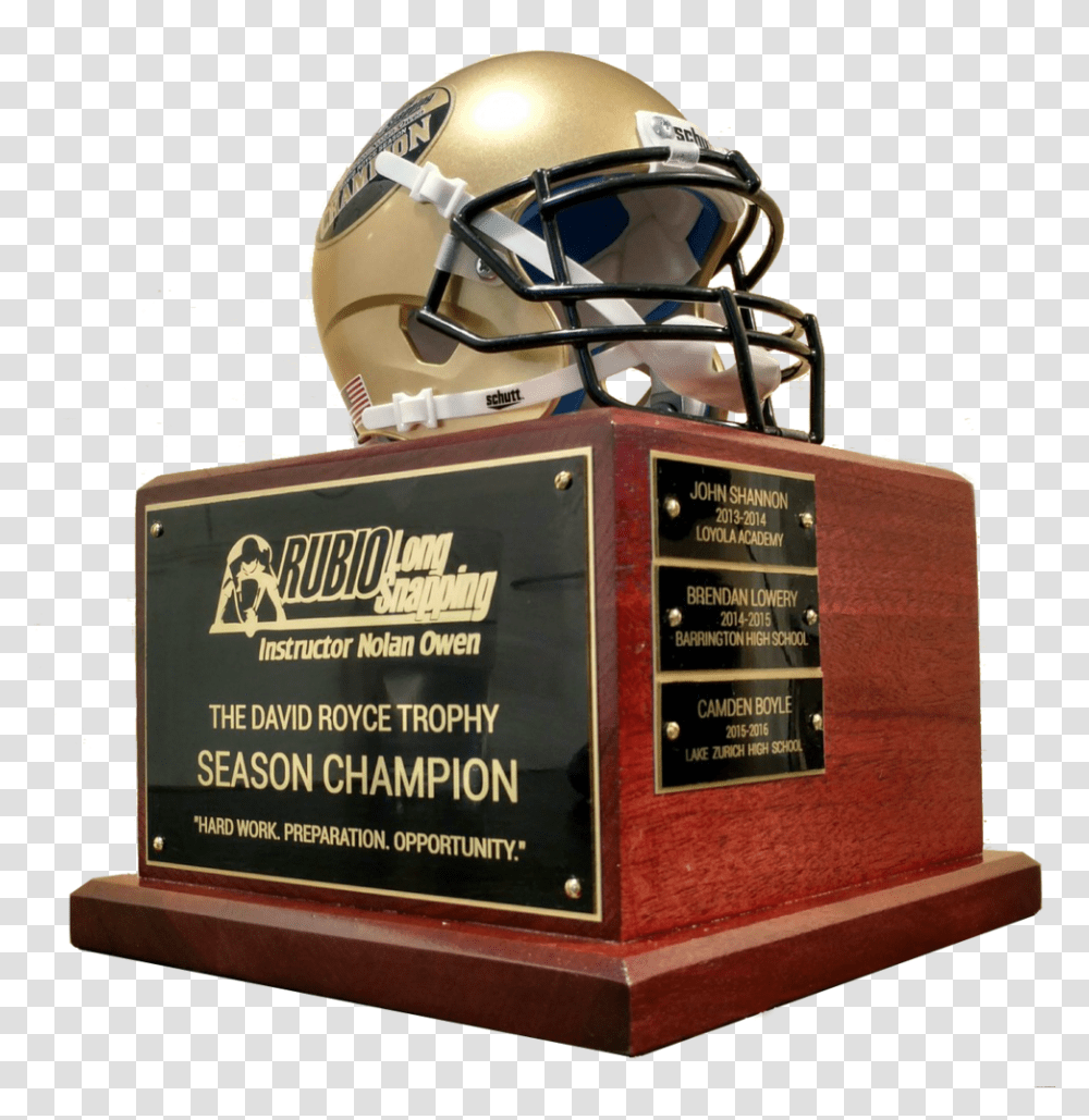 Super Bowl Trophy, Helmet, Apparel, Team Sport Transparent Png